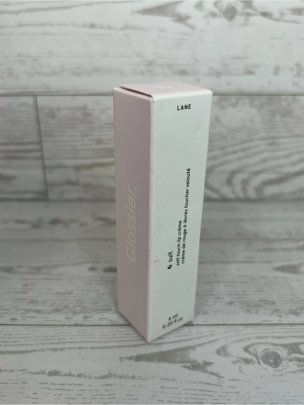 Glossier G Suit Soft touch lip cream, shade ‘lane’